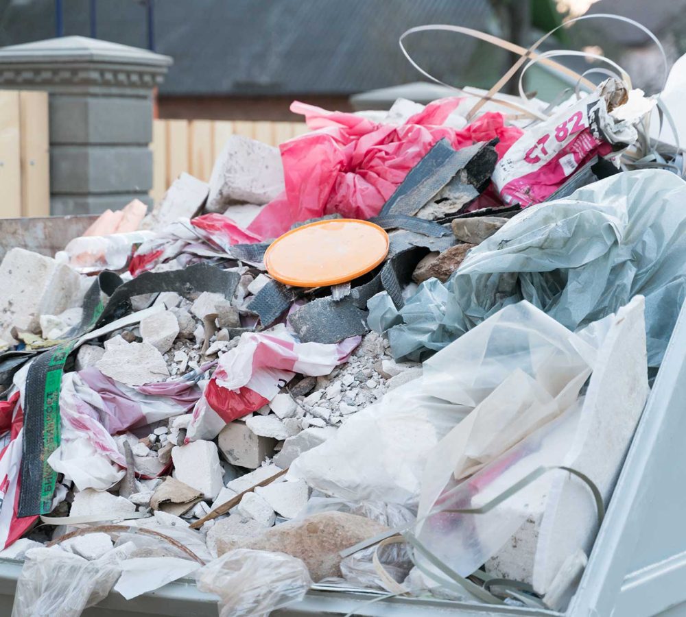 container-with-building-waste-close-up